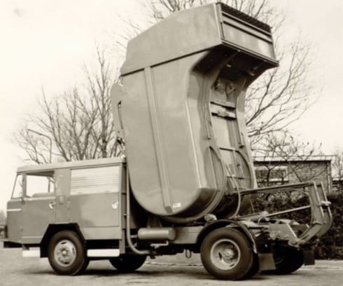 Museum Classics: 1964 And 1968 DAF Garbage Trucks - Nobody Ever Heard Of Selective Waste Collection 5 daf