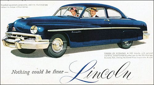 The Untold Story Of The Two-Door Sedan (1920-2011): Its Origins And The Last Two-Door Sedan For Each American Brand And Model 56 lincoln 1951 basic sport coupe
