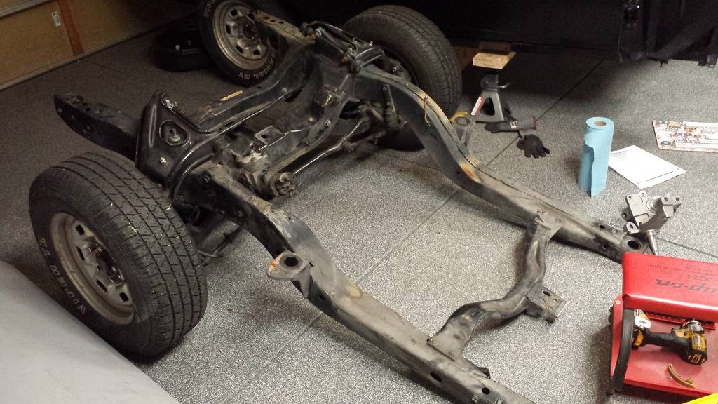 1968 72 Nova Subframe
