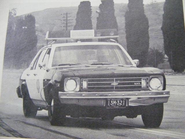 1975 Nova 9C1 Police Car Test 6