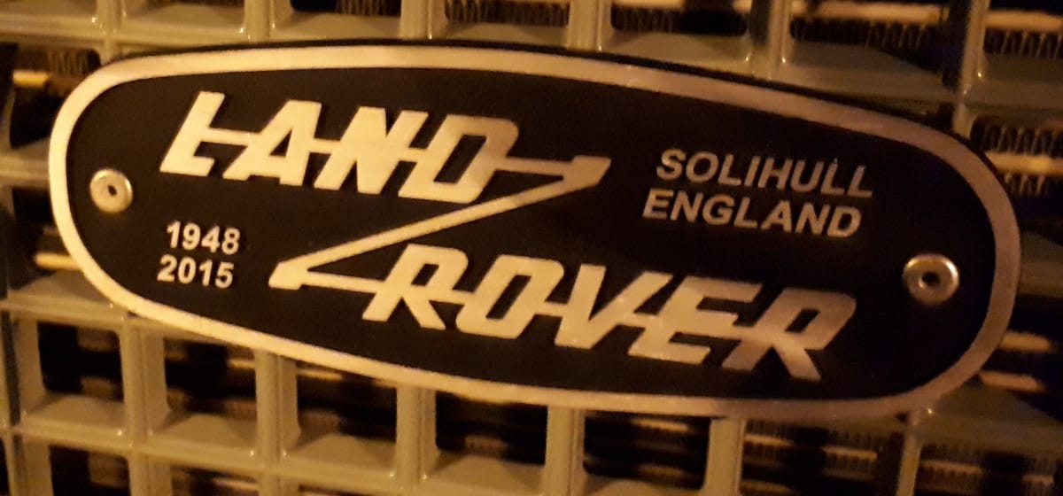 A quick question. What is wrong with this badge? It’s on a 2015 Land Rover 110 Station Wagon, one of the last series of the traditional Land Rover before production [&hellip;]