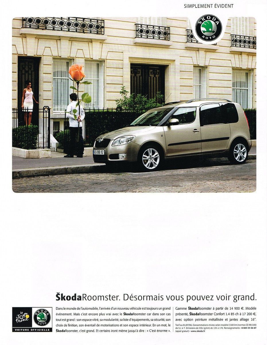 Ad 2006 Skoda Roomster FR