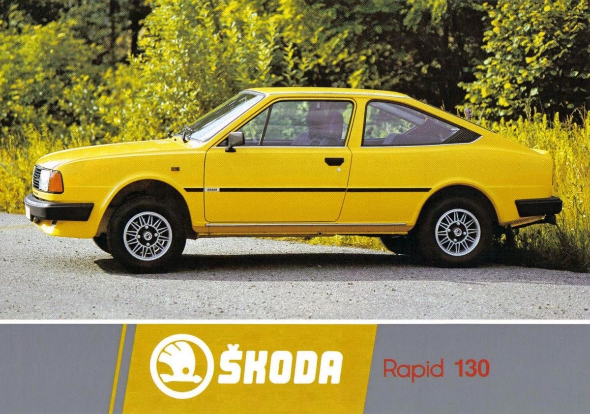 Brochure 1987 Skoda Rapid CAN