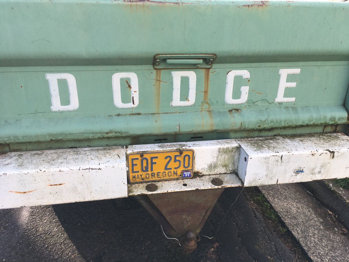 Curbside Classic: 1968 Dodge W200 Power Wagon Pickup - Powerful Good Pea Soup 9 CC 410 035