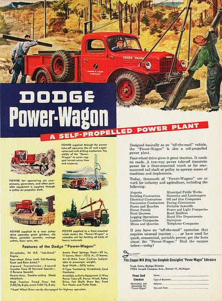 Curbside Classic: 1968 Dodge W200 Power Wagon Pickup - Powerful Good Pea Soup 2 Dodge Power Wagon 1946