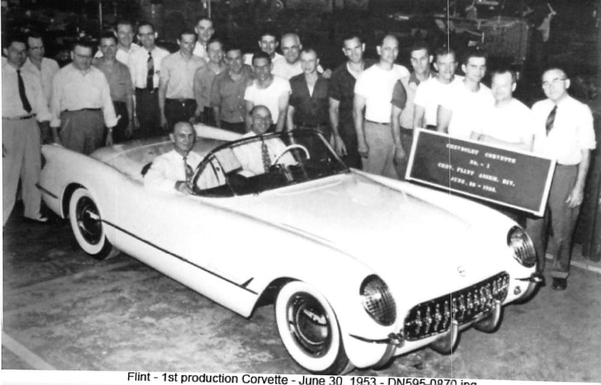 From Powerglide To 3-Speed To 4-Speed - Early Corvette Transmission History 4 1953 Corvette 1st Production