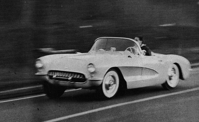 From Powerglide To 3-Speed To 4-Speed - Early Corvette Transmission History 16 1956 Corvette Road Test
