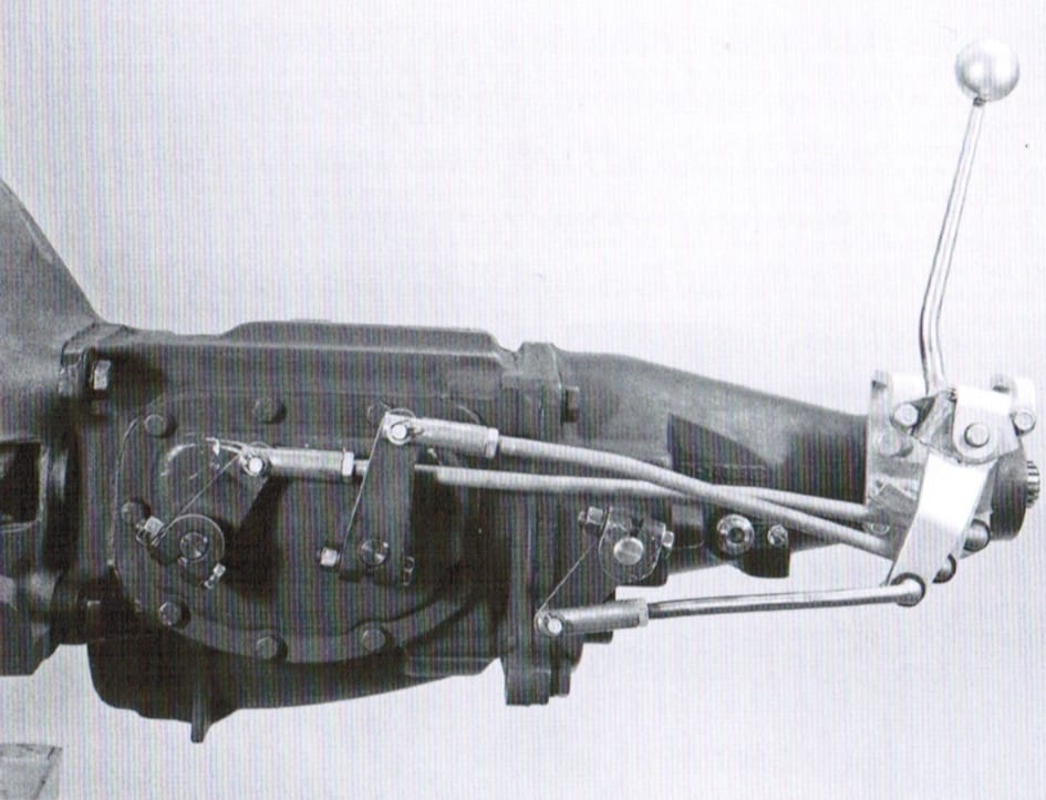 From Powerglide To 3-Speed To 4-Speed - Early Corvette Transmission History 22 1957 Corvette 4 speed T 10 2