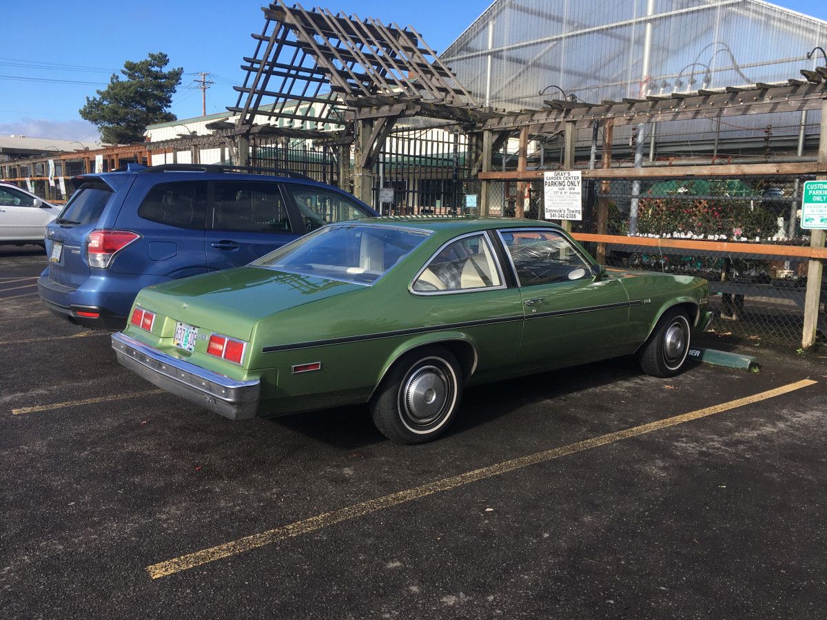 Six years ago I found this same splendid green Nova coupe in the parking lot of a mall, and its posting here generated a lot of positive response. I’m happy [&hellip;]