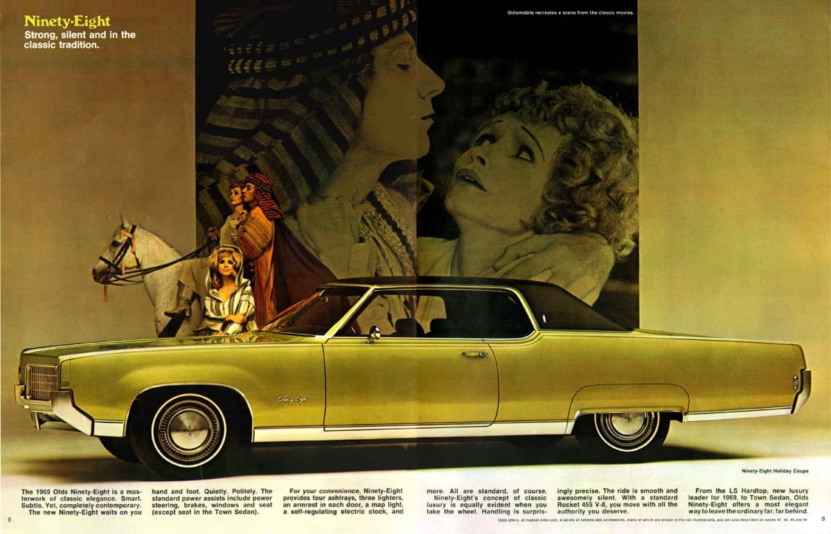 1969 Oldsmobile 98 - Strong, Silent, And In The Classic Tradition 3 1969 Oldsmobile Full Line Prestige 08 09