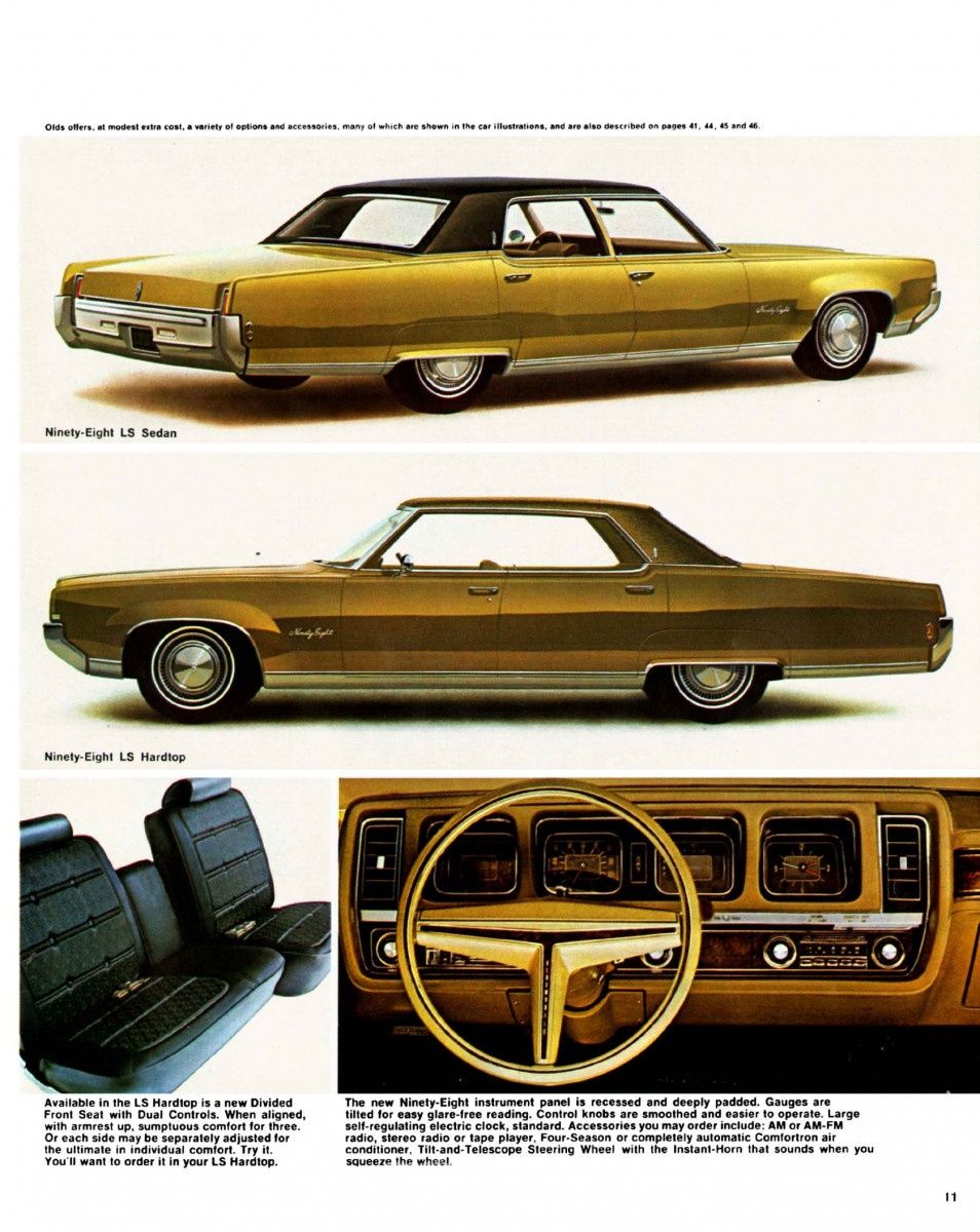 1969 Oldsmobile 98 - Strong, Silent, And In The Classic Tradition 12 1969 Oldsmobile Full Line Prestige 11