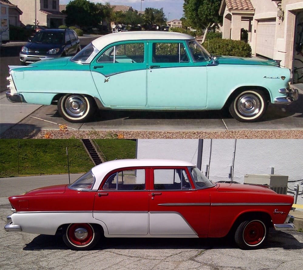 1955 Dodge Coronet - That Thing Got A Hemi, Poly Or Flat Head? 7 a dodge 55 vert