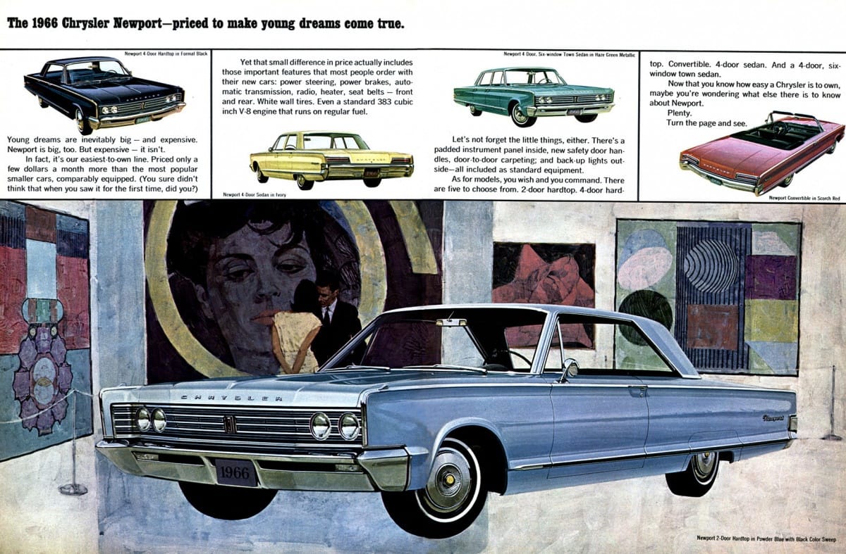 Curbside Find: 1966 Chrysler New Yorker -- Peak Chrysler 3 1966 Newport