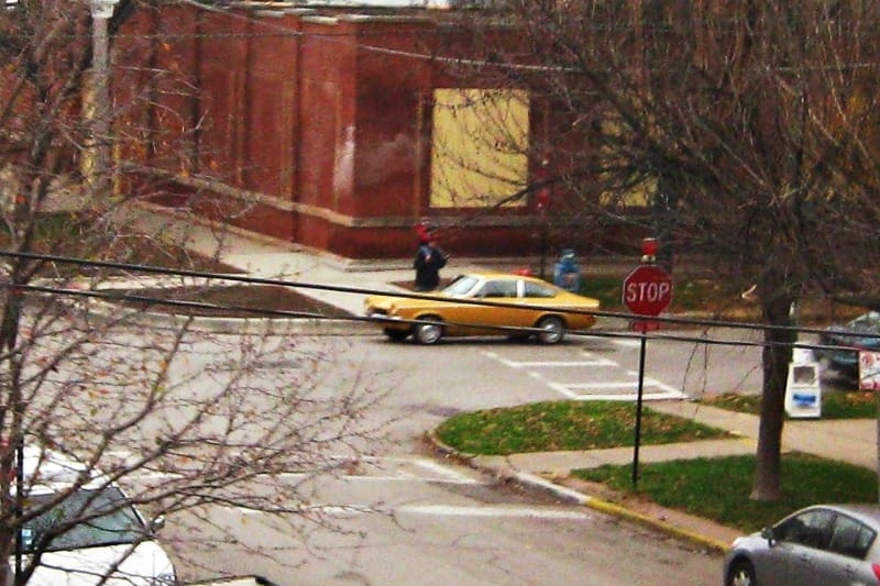 1971 - '73 Chevrolet Vega hatchback.