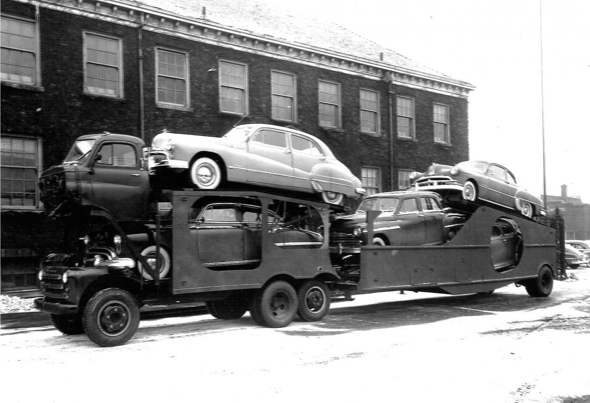 A little while back I showed you a FWD car carrier with stylistic elements by Brooks Stevens that was rather unusual. Its FWD and other elements were specifically designed to [&hellip;]