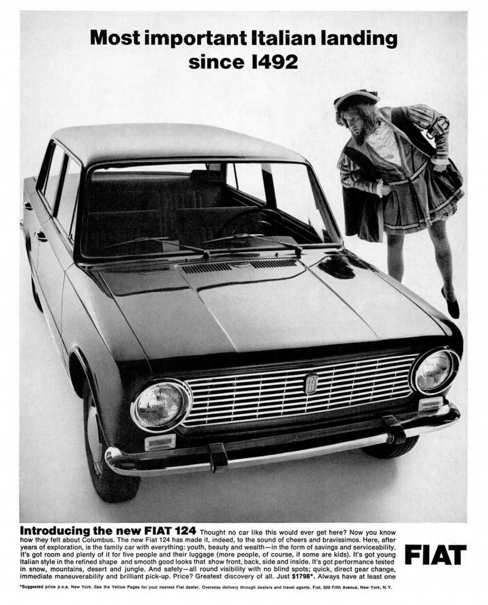 1967 Fiat 124 Ad