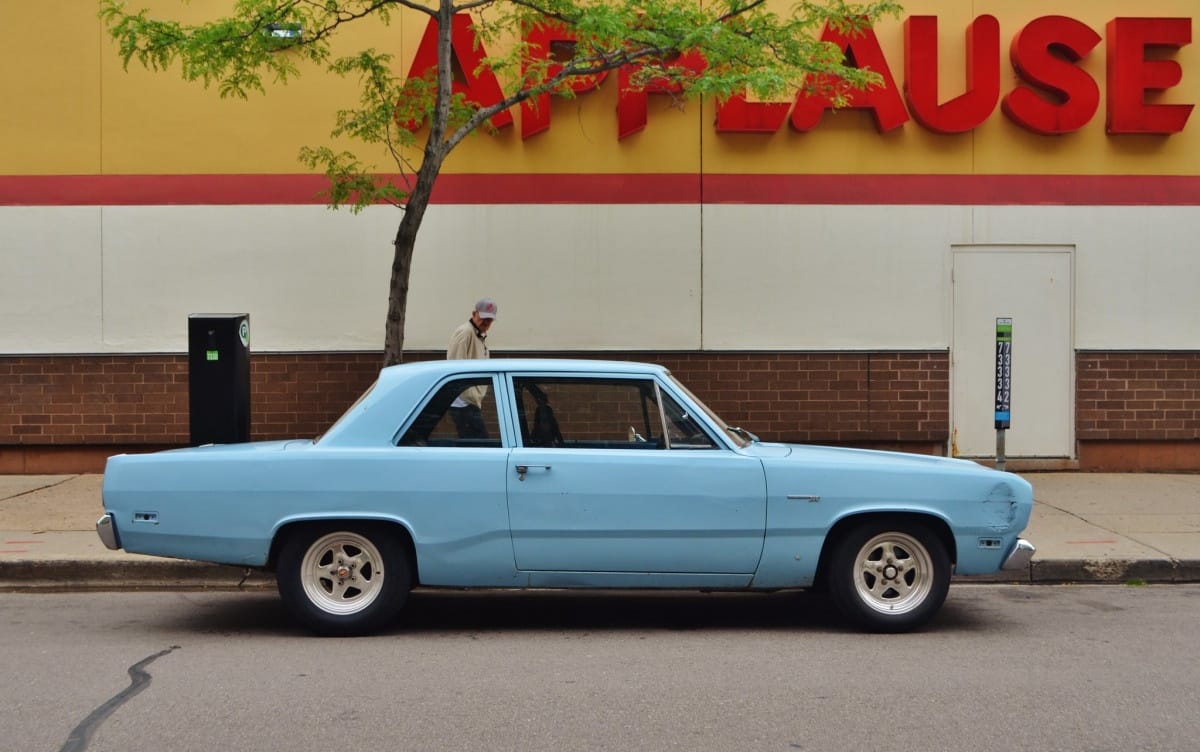 Cohort Pic(k) of the Day: Applause for this 1969 Plymouth Valiant V100 Two-Door Sedan posted at the Cohort by Colin