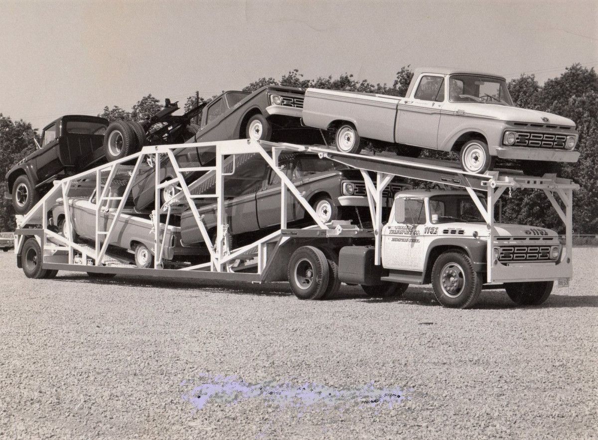 I do like it when the carrier truck looks so much like its cargo. And probably never more so than these.