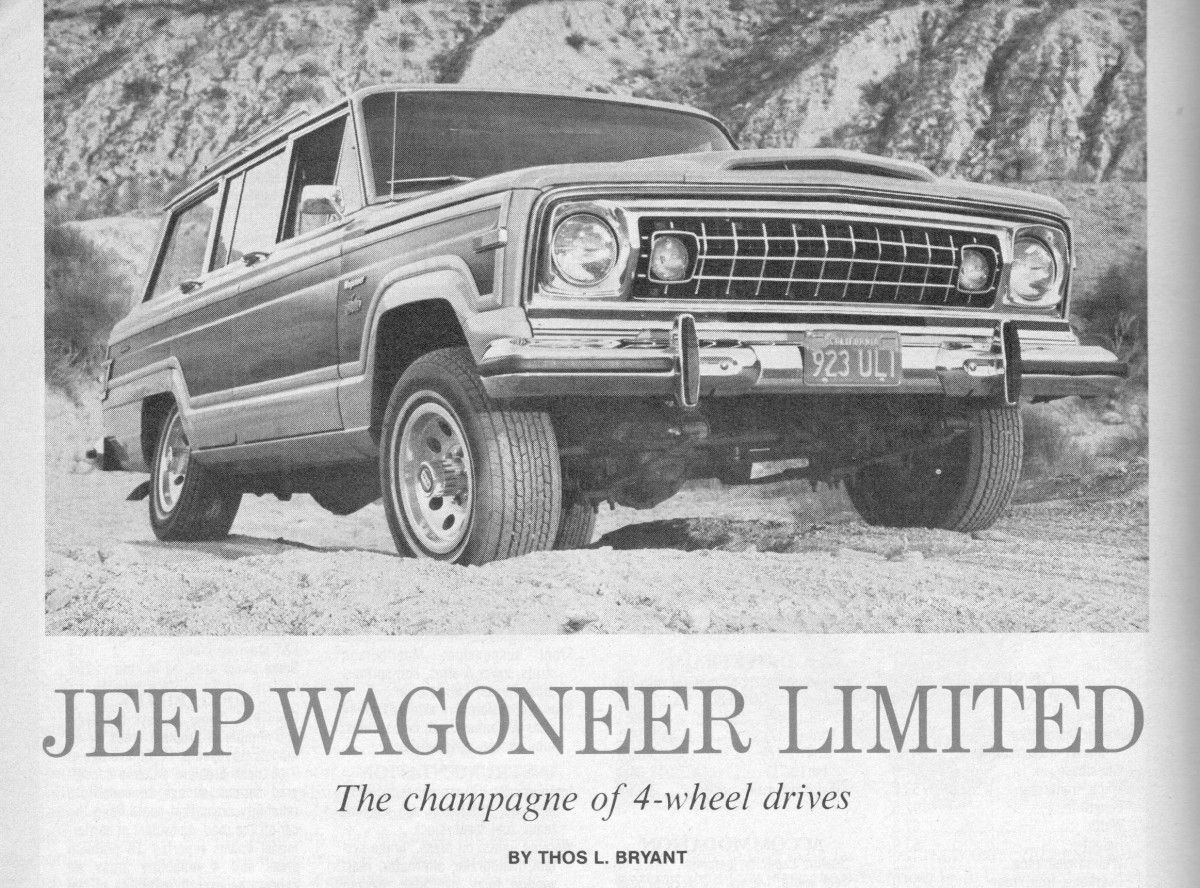 (Updated 6/2/2026)        This 1978 review of the newly-introduced Jeep Wagoneer Limited provides an interesting perspective, as it was right about the time that the Wagoneer morphed from [&hellip;]