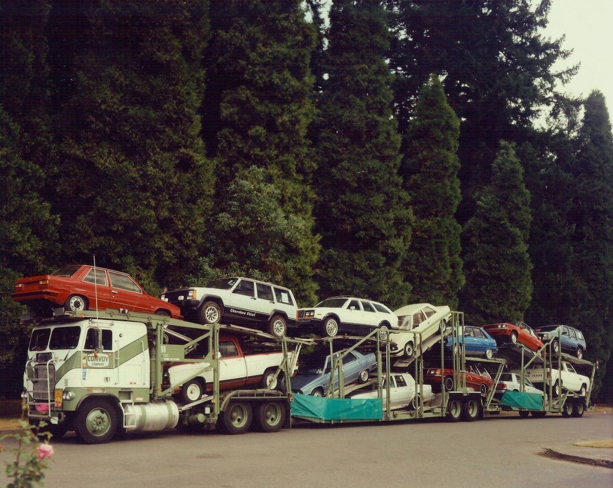 At first glance I thought: oh, a nice load of mixed cars from the post AMC merger with Chrysler. But no, there weren’t any Alliances sold by then. And the [&hellip;]