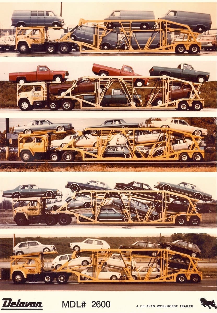 Car Carrier of the Day: From Five Vans to Nine Rabbits With the Same Rig 5416426428 9a99b560b4 k