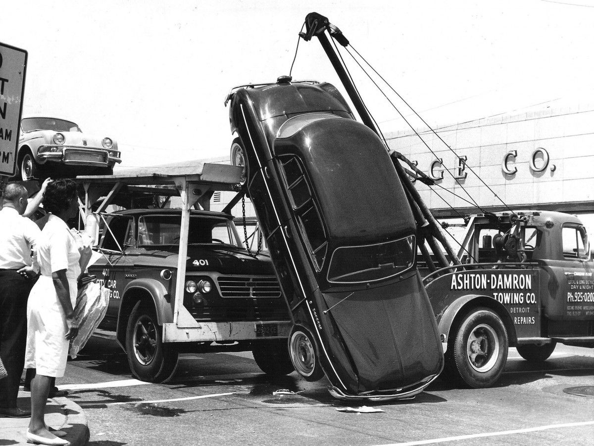 Car Carrier of the Day: What Happens When The Load Isn’t Secured Properly