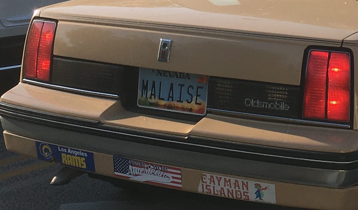 I just barely caught this pristine Olds Calais in traffic the other day. Very nice! It’s been a while since I’ve seen one of these lovely N-Bodies. And in such [&hellip;]
