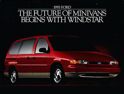 Curbside Classic: 1998 Ford Windstar - How Hard Can It Be To Make A Minivan (part 7) 2 1995FordWindstarAd04