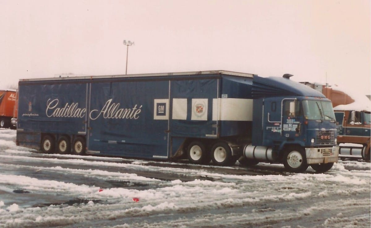 Not only did Cadillac’s ill-fated Allante spend a lot of time in the air, to Italy and back, but it was transported domestically in its own special trailers. This one [&hellip;]