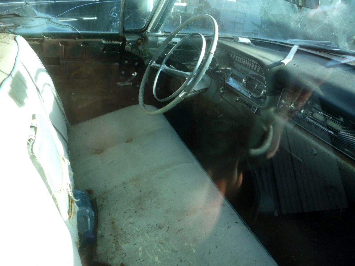 1958 Cadillac Fleetwood 75 Limousine - Who Would Have Bought a Green Over Green Limo? 12 CC 126 155 c