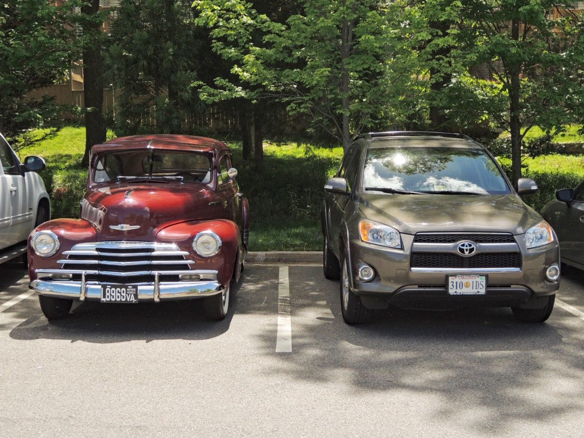 “What is that big old car?” A passerby asked that question as I was taking the above photo… timely, since I was transfixed by seeing a 1940s-era car in a [&hellip;]