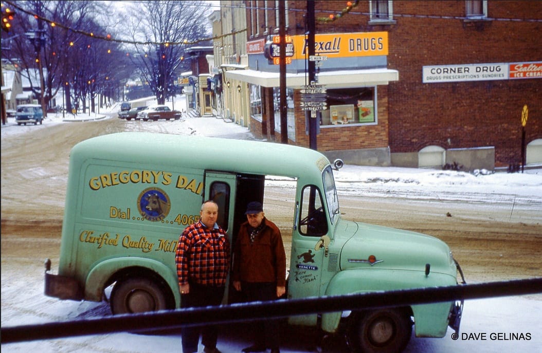 Vintage Snapshot: Gregory’s Dairy – Cattaraugus, NY, 1962 – “Here Comes Fresh” DG Dairy