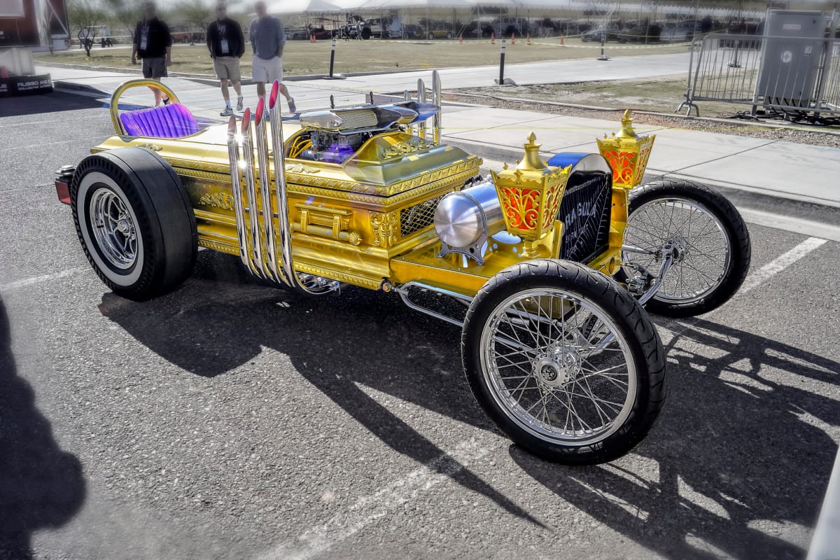 shot by Don Kincl &nbsp; When was peak car culture? I nominate the early-mid ’60s, with Ed “Big Daddy” Roth and George Barris being the ringmasters, at least of one [&hellip;]