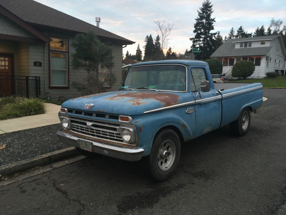 No, my ’66 F100 isn’t the only one of its kind still prowling the streets here. There’s several still, and this is my current favorite, because it’s blue, which just [&hellip;]