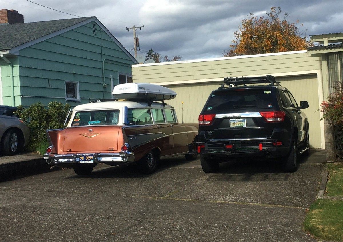 Now this warmed the cockles of my heart, to see this fine and familiar ’57 Bel Air wagon parked in a driveway not all that far from us. I’ve seen [&hellip;]