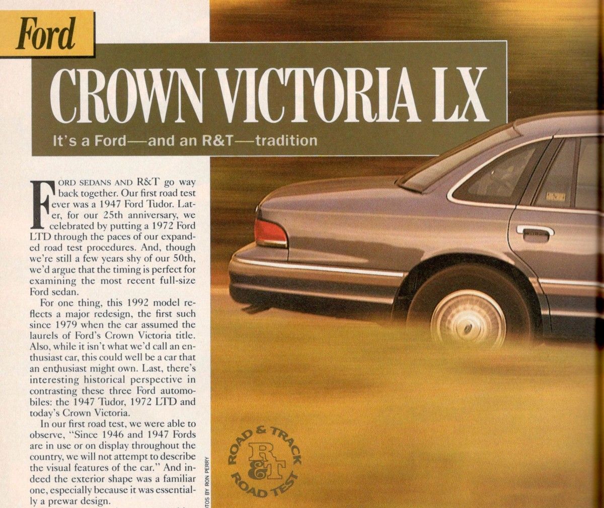 Recently we ran a vintage review by R&T of 1947 and 1972 big Fords. Not surprisingly, they were not a fan of the big and wallowy ’72, and had some [&hellip;]