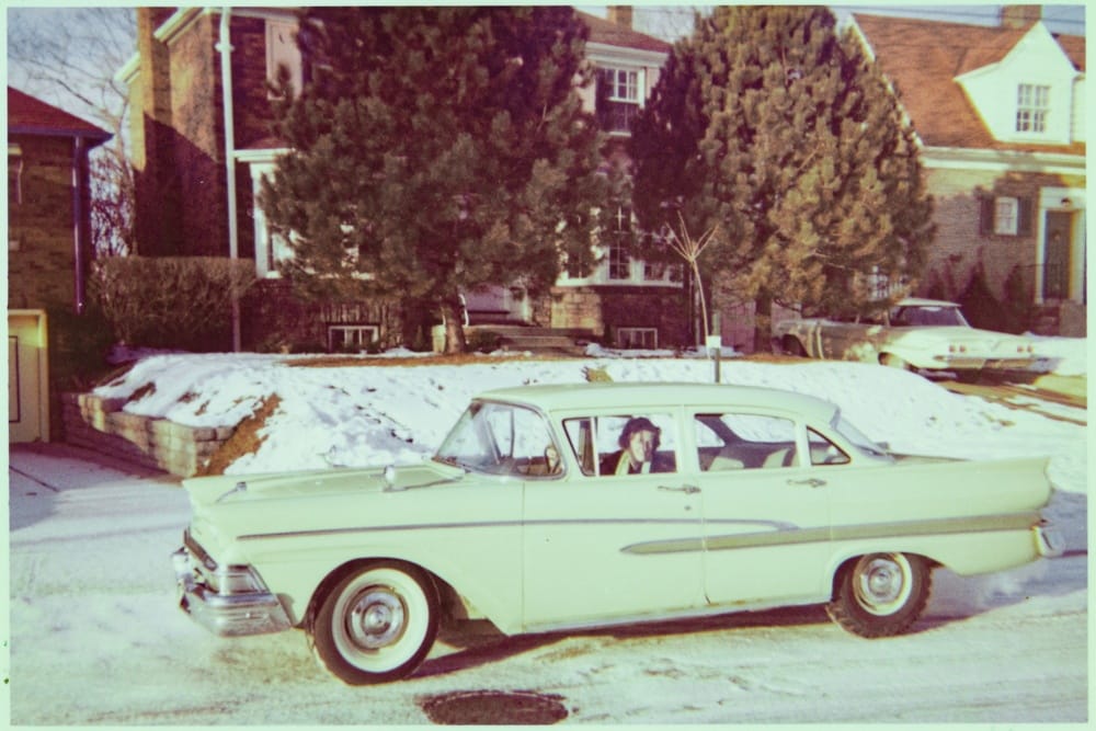 QOTD: What’s This Car? That’s my husband’s mother driving in Toronto in 1961.