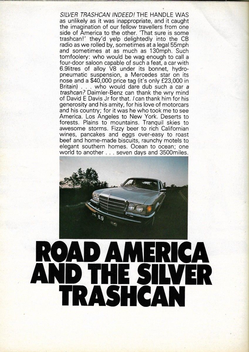 A little while ago, Jason Shafer asked for our car of choice for a road trip across and around the United States, in 1976. In my response, I cheated a [&hellip;]