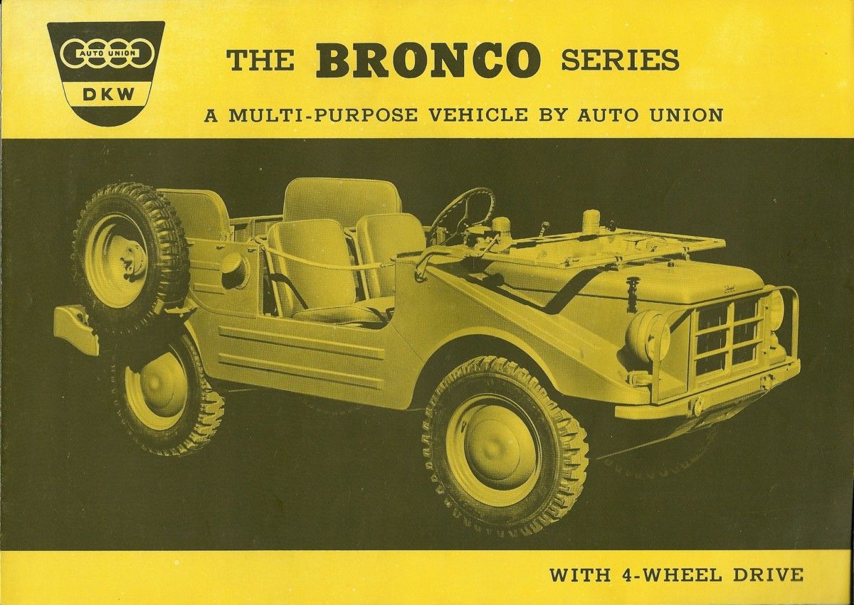 I neither knew that the DKW Munga was sold in the US, or that it was called the Bronco here. Undoubtedly, sales were very modest, at best. But the Munga [&hellip;]
