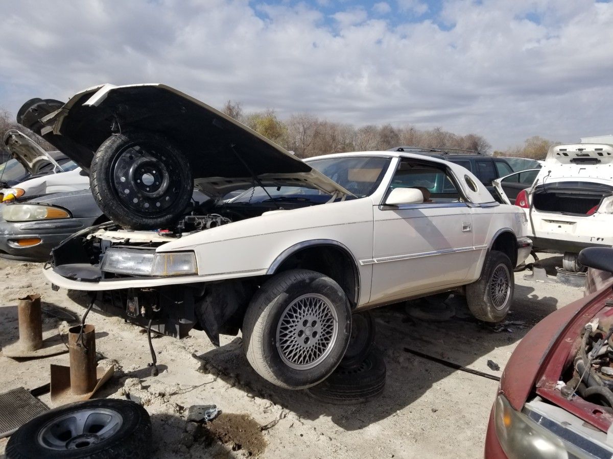 I was at my local boneyard the other day looking for a part when I ran up on this unexpected site: a 1990 “Chrysler’s TC by Maserati”. I use quotation [&hellip;]