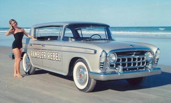 Junkyard Classic/Automotive History: 1955 Rambler Cross Country - How Rambler Won The Compact And Price Wars Of The 1950's And Saved AMC 83 Rambler 1957 Rebel beach model