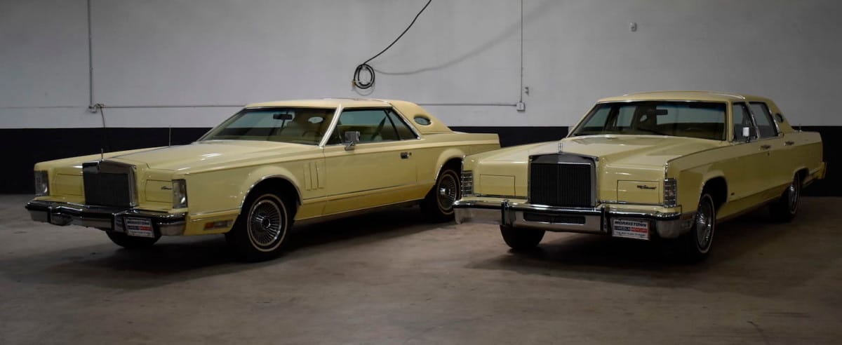 Here’s something you don’t see every day. A pair of cream-colored 1979 Lincolns with as-delivered mileage: A 1979 Mark V with 10 miles, and a matching 1979 Continental with just [&hellip;]