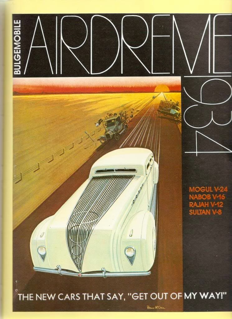 I realize the title of this post is a little esoteric, but it’s based on a satire of a 1934 car brochure entitled “Airdreme 1934”, done by the commercial artist [&hellip;]