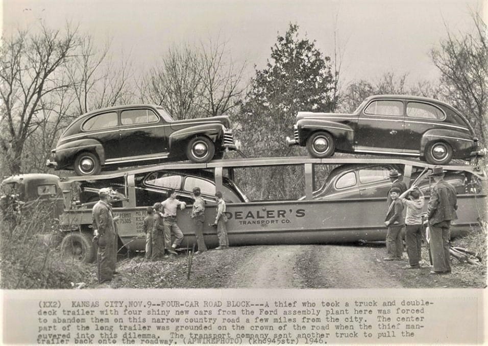 Car Carrier of the Day: A Thief’s Best Laid Plans Are High-Centered 50043577906 8ea320cd1f o