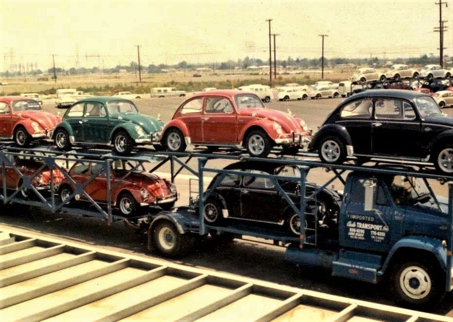 This is a rare shot of a transport full of 1967 VW EMPI GTVs. These were a package offered by Economotors Volkswagen in Riverside, CA, owned by EMPI owner Joe [&hellip;]
