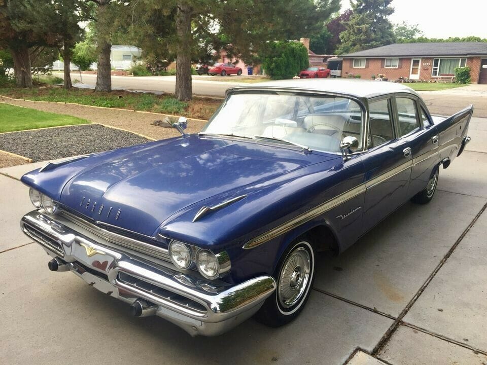 Last summer, a 1959 De Soto Firedome showed up on the Cohort, but it was in pretty rough shape.  But then I found this similar ’59 Firedome sedan on eBay, [&hellip;]