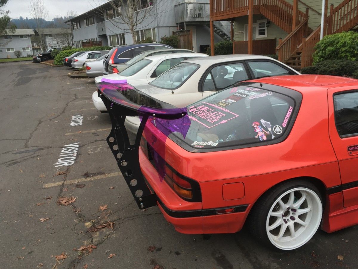 I’ve never seen anything quite like this, such a giant appendage, and attached to the car via the rear bumper. That must generate some serious down force, to the point [&hellip;]