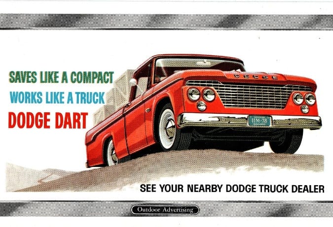 1961 brought a totally new generation of Dodge trucks. What’s easily forgotten is that for its first year only, it was called Dart. Now that’s a bit odd, given that [&hellip;]