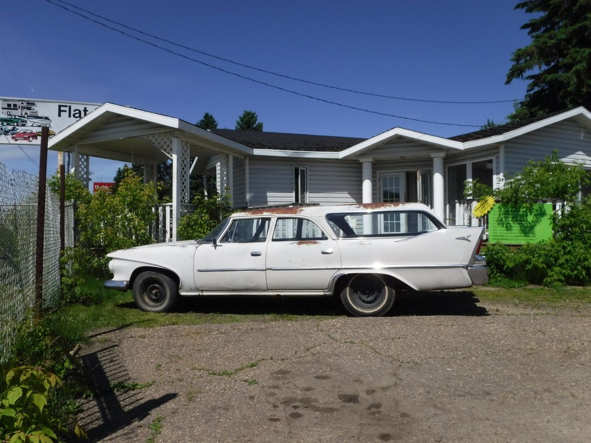 posted by canadiancatgreen All this talk about the ’61 Plymouth and station wagons, and what should appear at the Cohort today? A 1960 Suburban DeLuxe Wagon. But don’t let the [&hellip;]