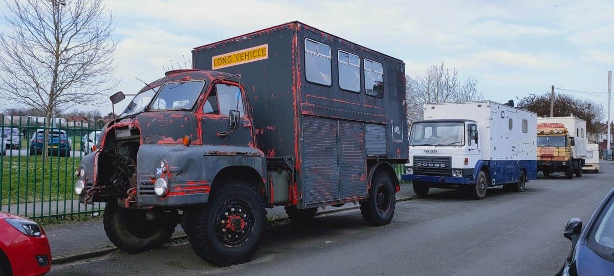 Nathan Williams posted a couple of shots of curbside van life in Bristol, UK. I can’t readily identify this bad boy, and don’t have the time to go digging around [&hellip;]